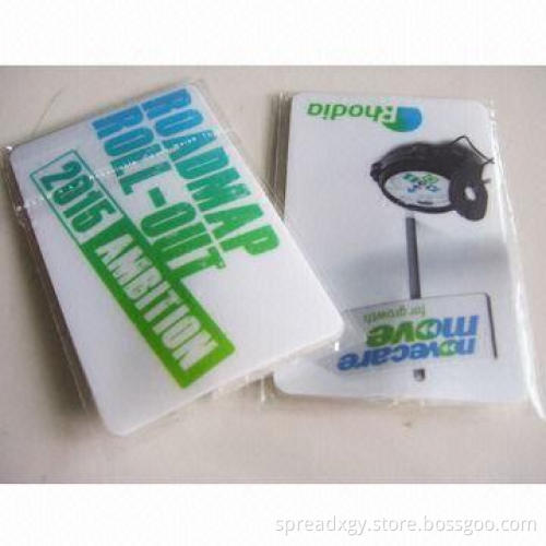 Credit Card Light, with 2-piece High Brightness LEDs, PVC Offset Printing